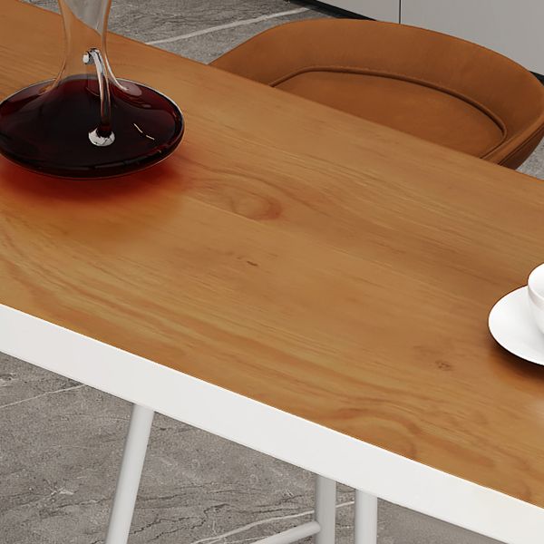 Contemporary Pine Wood Bar Table Free Form Counter Wine Table for Courtyard Clearhalo 'Bar Furniture' 'Bar Tables' 'bar_tables' 'Dining Tables & Seating' 'Dining Tables' 'dining_table' 'furn' 'furn_dining_table' 'Furniture' 'furniture_bar_tables' 'Kitchen & Dining Furniture' 'kitchen&dining_furn' 'kitchen' 1200x1200_db7d7338-6f0e-48d2-a176-8a2e52fe50a3