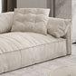 Scandinavian Faux Leather Sofa Pillow Top Arm Couch in Gray/Beige Clearhalo 'furn' 'furn_sofas' 'Furniture' 'furniture_sofas' 'Living Room Furniture' 'Sofa' 'sofas' 1200x1200_db7d9487-77f7-4737-b9d7-5c310668da02
