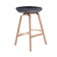 Scandinavia Style Bar-stool Wooden Legs PP Seat for Restaurant Bar Clearhalo 'Bar Furniture' 'Bar Stools' 'bar_stools' 'furn' 'furn_bar_stools' 'furniture_bar_stools' 'Kitchen & Dining Furniture' 'kitchen&dining_furn' 'kitchen' 'kitchen_furn' Furniture' 1200x1200_db84b72c-2f15-4be4-94ff-34e2e91e1a1d