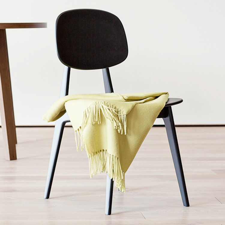 Scandinavian Style Open Back Dining Side Chair Plastic Dining Armless Chair Clearhalo ' kitchen&dining_furn' 'Dining Chairs' 'Dining Tables & Seating' 'dining_chair' 'furn' 'furn_dining_chair' 'Furniture' 'furniture_dining_chair' 'Kitchen & Dining Furniture' 'kitchen' 1200x1200_db86f290-a223-4e6d-a777-937414ffdb35