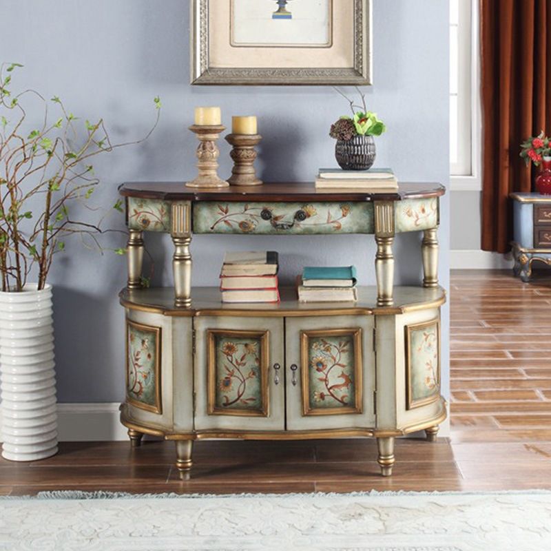 Victoria Wooden Accent Table Free Form Sofa Console Table for Hall Clearhalo 'Console Tables' 'console_tables' 'Entry & Mudroom Furniture' 'furn' 'furn_console_tables' 'Furniture' 1200x1200_db8af71e-45fc-4486-be62-5dda03c6c22f