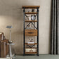 Industrial Style Bookshelf Open Shelf Bookcase with Drawer Storage Clearhalo 'Bookcases' 'furn' 'furn_bookcases' 'Furniture' 'furniture_bookcases' 'kitchen' 'kitchen_bookcases' 'Living Room Furniture' 'Office Furniture' 1200x1200_db8b25c9-f560-4300-85b1-9fdeac20d6d6