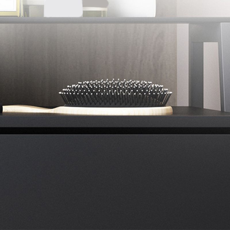 Modern 34.6 "Hoogte 2 laden Mirrored make -uptafel bureau ijdelheid