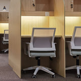 Chaise de chaise de chaise de bureau en tissu moderne et contemporain chaise de bureau