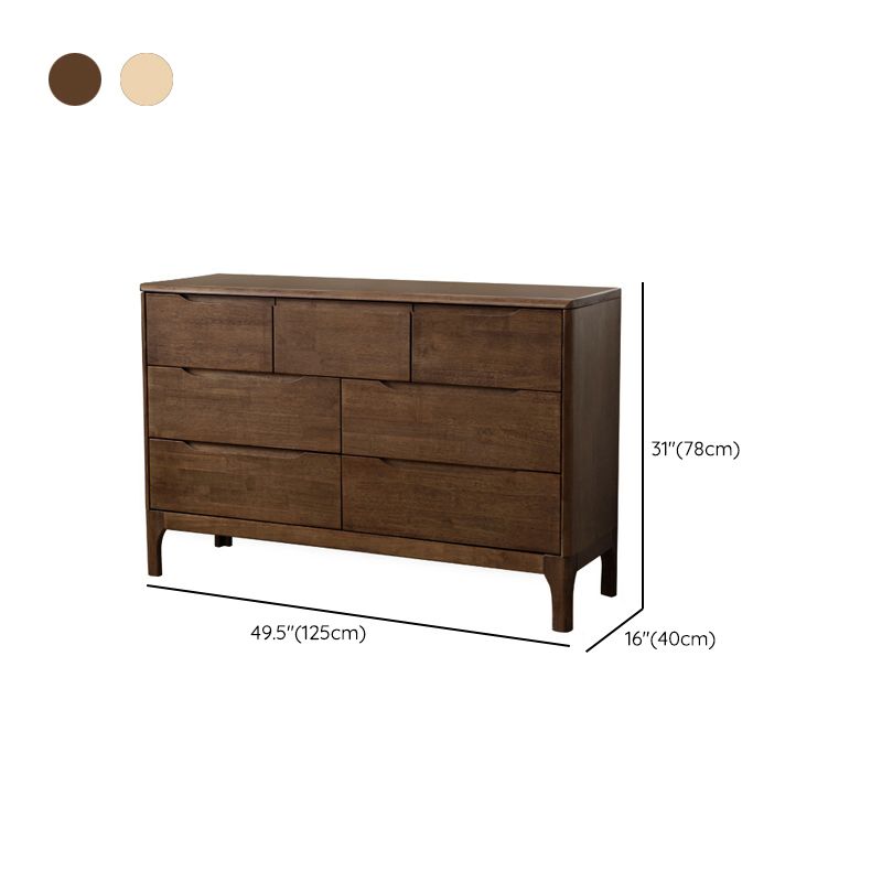 Contemporary Rubber Wood Storage Chest Bedroom Chest with Legs Clearhalo 'Bedroom Furniture' 'Dressers & Chests' 'dressers_chests' 'furn' 'furn_dressers_chests' 'Furniture' 1200x1200_db9698d1-5366-47ee-ae16-50ada891d9a3