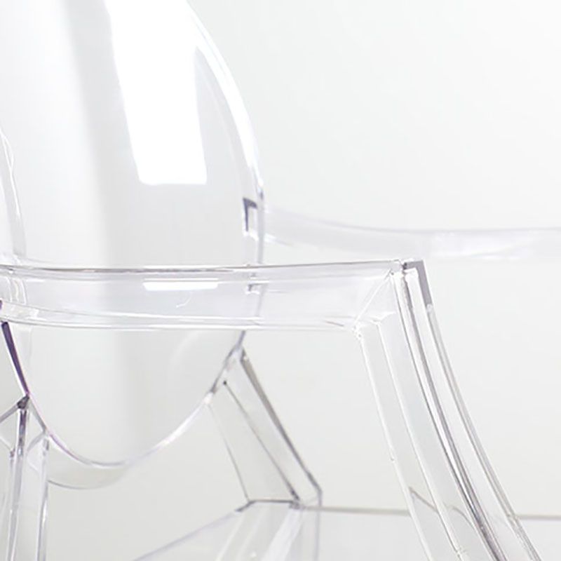 Nordic Design Arm Open Back Stacking Dining Chairs Plastic Side Chair Clearhalo ' kitchen&dining_furn' 'Dining Chairs' 'Dining Tables & Seating' 'dining_chair' 'furn' 'furn_dining_chair' 'Furniture' 'furniture_dining_chair' 'Kitchen & Dining Furniture' 'kitchen' 1200x1200_db9747a4-7929-4a14-ad40-b6a6c1e0bdfb