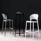Plastic Contemporary Kitchen Dining Room Armless Stool Full Back Bar Stool Clearhalo 'Bar Furniture' 'Bar Stools' 'bar_stools' 'furn' 'furn_bar_stools' 'furniture_bar_stools' 'Kitchen & Dining Furniture' 'kitchen&dining_furn' 'kitchen' 'kitchen_furn' Furniture' 1200x1200_db97a162-8166-44c3-90bd-aa8492a53fa4
