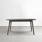Stone Top Dining Table Mid-Century Modern Dining Table with 4 Brown Legs Clearhalo 'Dining Tables & Seating' 'Dining Tables' 'dining_table' 'Furniture' 'furniture_dining_table' 'Kitchen & Dining Furniture' 'kitchen' 'kitchen_dining_table' 1200x1200_db997cb0-e9dc-41a9-a859-29d471d15eee