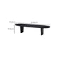Scandinavian Oval Wood Coffee Table 15.75"H 2 Legs Cocktail Table Clearhalo 'Coffee & Accent Tables' 'Coffee Tables' 'coffee_tables' 'furn' 'furn_coffee_tables' 'Furniture' 'Living Room Furniture' 1200x1200_db9b3dd3-71b5-40e3-b8c5-5b006287b39d