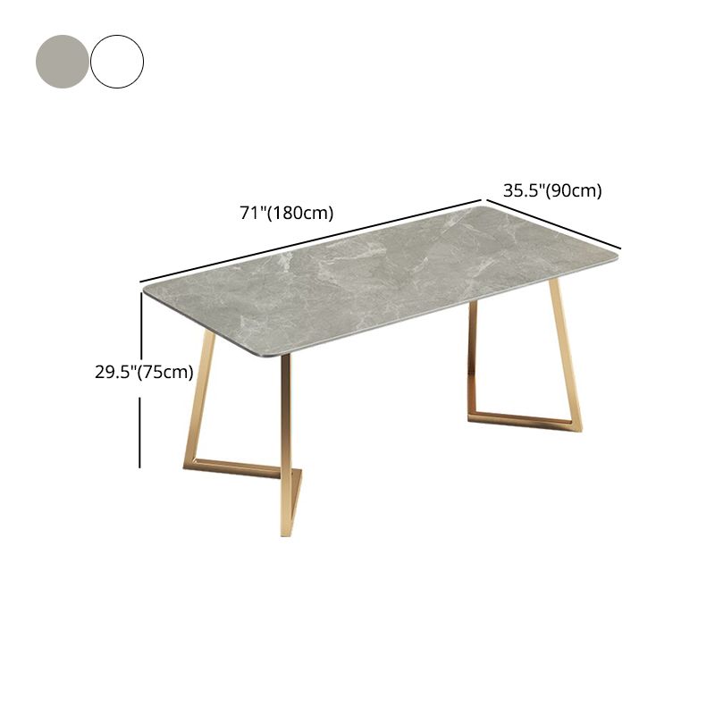 1/4/5/7 Pcs Metal Scandinavian Dining Room Set with Rectangle Table Dining Set Clearhalo 'Dining Room Sets' 'Dining Tables & Seating' 'dining_room_set' 'furn' 'furn_dining_room_set' 'Furniture' 'furniture_dining_room_set' 'Kitchen & Dining Furniture' 'kitchen&dining_furn' 'kitchen' 1200x1200_db9cd5fe-c655-4152-81d8-a2af2cebe2c6