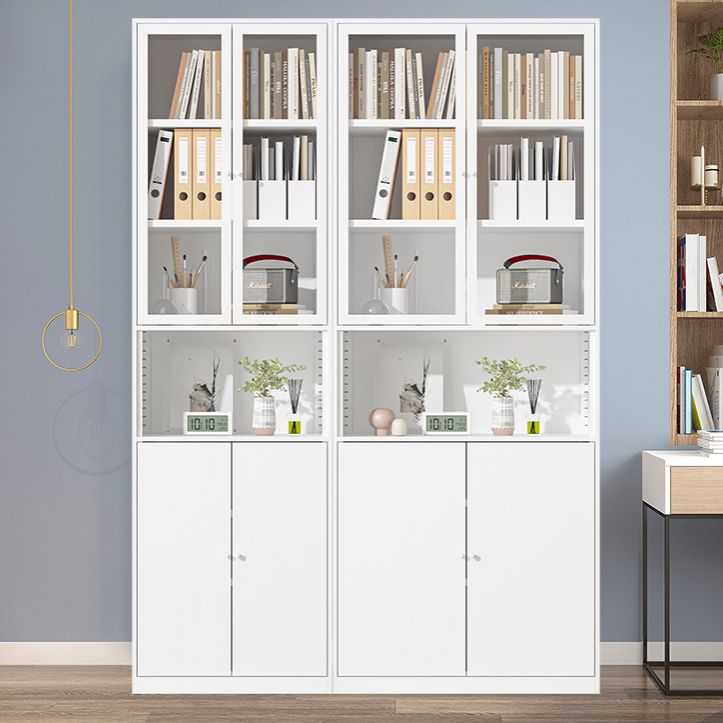 Closed Standard Bookshelf Modern Door Home Study Living Room Bookcase Clearhalo 'Bookcases' 'furn' 'furn_bookcases' 'Furniture' 'Office Furniture' 1200x1200_dba2a19b-d2df-488b-8dad-8c092413596c