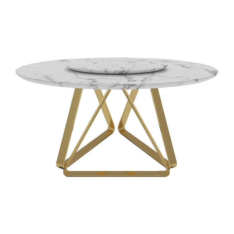Marble Dining Table Traditional Luxury Round Dining Site Table with Turntable Clearhalo ' dining_table' 'Dining Tables & Seating' 'Dining Tables' 'furn' 'furn_dining_table' 'Furniture' 'furniture_dining_table' 'Kitchen & Dining Furniture' 'kitchen&dining_furn' 'kitchen' 'kitchen_dining_table' 1200x1200_dba43cb0-db1d-4df5-a721-69641083c148