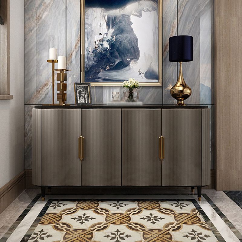 Sala da pranzo a buffet in stile glam 35,4 "H 4 porte buffet server