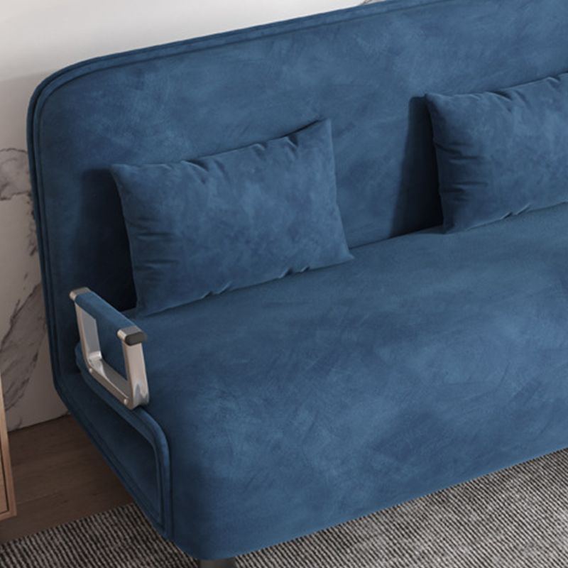 Sleelet Sleeper divano blu divano pieghevole scandinavo con cuscino