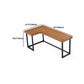 L-Shape Office Table Industrial Writing Desk with H-Shape Base Clearhalo 'furn' 'furn_office_desk' 'Furniture' 'Office Desks' 'Office Furniture' 'office_desk' 1200x1200_dbae61ea-2d9c-495e-9604-a825921eb078