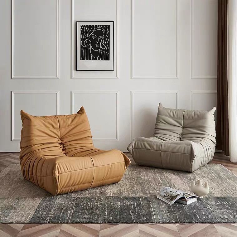 Modern Sewn Pillow Back Armless Sofa with 1 to 3 Seats for Apartment Clearhalo 'furn' 'furn_sofas' 'Furniture' 'furniture_sofas' 'kitchen' 'kitchen_sofas' 'Living Room Furniture' 'Sofa' 'sofas' 1200x1200_dbb32169-d1bf-4bdb-a6be-df4f89bc931f