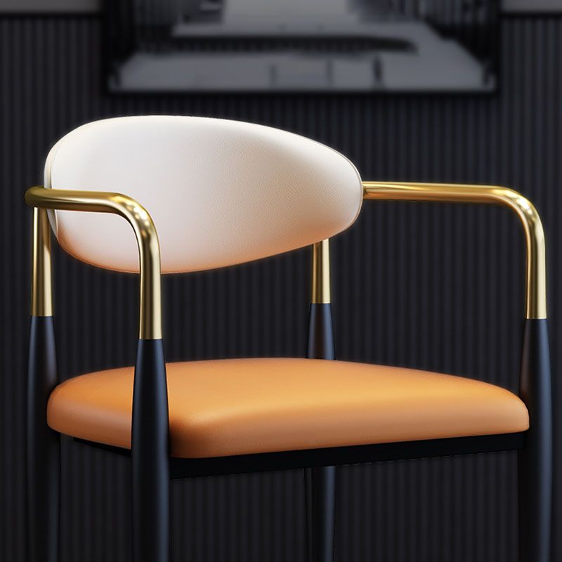 Sala da pranzo sedie da pranzo braccio industriale sedie da cucina in vetro finto