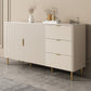 Sintemporagolo Sintelled Stoned Sideboard Cabinet Sideboard di archiviazione di lusso con cassetti e porte