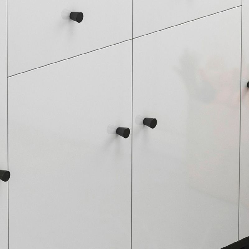 Modern Sideboard with LED Lights Wood Dining Server for Dining Room Clearhalo 'buffet_sideboard' 'Buffets & Sideboards' 'furn' 'furn_buffet_sideboard' 'Furniture' 'Kitchen & Dining Furniture' 1200x1200_dbb64813-d595-4308-8571-80f6908cef9a