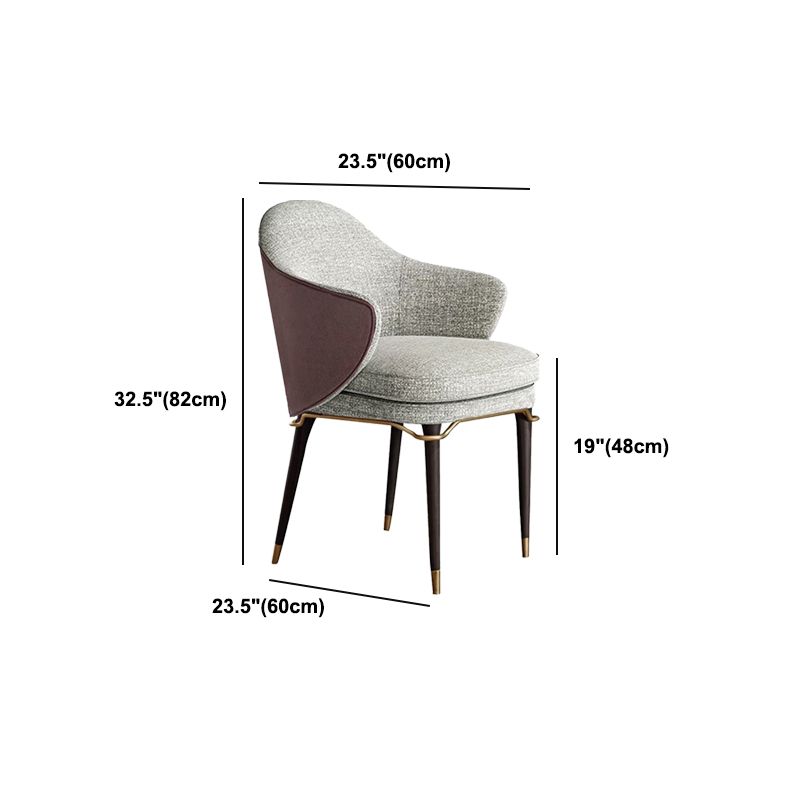Contemporary Dining Room Side Chairs Upholstered Dining Chairs Clearhalo 'Dining Chairs' 'Dining Tables & Seating' 'dining_chair' 'furn' 'furn_dining_chair' 'Furniture' 'Kitchen & Dining Furniture' 1200x1200_dbb6685f-286e-4d64-b774-375a235b5215