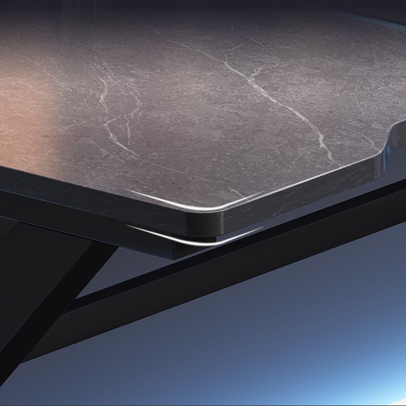 23.62" W Industrial Office Desk Antique Finish Secretary Desk with Metal Legs Clearhalo 'furn' 'furn_office_desk' 'Furniture' 'Office Desks' 'Office Furniture' 'office_desk' 1200x1200_dbb781ac-ffb6-448f-9f12-ae9f3c7a1ce9