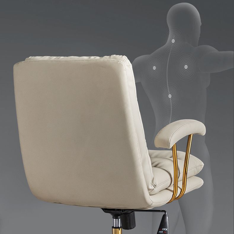 Modern Chair Adjustable Seat Height Padded Arms Desk Chair with Wheels Clearhalo 'furn' 'furn_office_chair' 'Furniture' 'Office Chairs' 'Office Furniture' 'office_chair' 1200x1200_dbbd2767-ecdf-4460-865a-9d1624051cf5