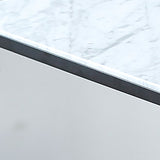 Glam Frame Coffee Table Slate Square Cocktail Table for Living Room Clearhalo 'Coffee & Accent Tables' 'Coffee Tables' 'coffee_tables' 'furn' 'furn_coffee_tables' 'Furniture' 'Living Room Furniture' 1200x1200_dbc5a822-708a-40f3-8e12-77bd422ede75