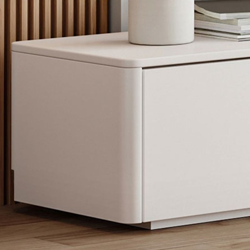 Engineered Wood TV Console Contemporary White Media Console with Drawers Clearhalo 'furn' 'furn_tv_stands_entertainment_centers' 'Furniture' 'Living Room Furniture' 'TV Stands & Entertainment Centers' 'TV Stands & Media Storage Furniture' 'tv_stands_entertainment_centers' 1200x1200_dbc6dc65-f821-4d20-89f6-d558b7d177e3