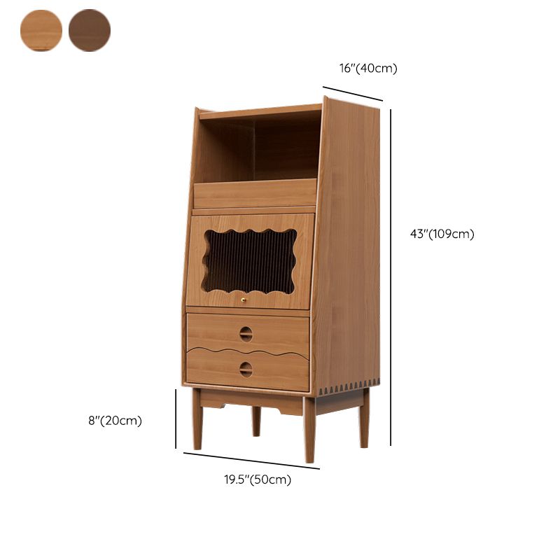 引き出し付きパインソリッドウッドダイニングサーバーコンテンポラリービュッフェテーブル