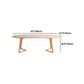 Modern Oval Pine Wood Dining Table Wood Base Home Dining Table Clearhalo 'Dining Tables & Seating' 'Dining Tables' 'dining_table' 'furn' 'furn_dining_table' 'Furniture' 'Kitchen & Dining Furniture' 1200x1200_dbc902e7-5752-4ec0-a770-fcf7d0036c90