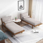 Scandinavian Removal Upholstered Chaise Lounge Couch Two Arms Chaise