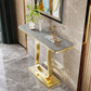 11.81 "W Glam Console Accent Table Antieke afwerking Console Sofa Tabel