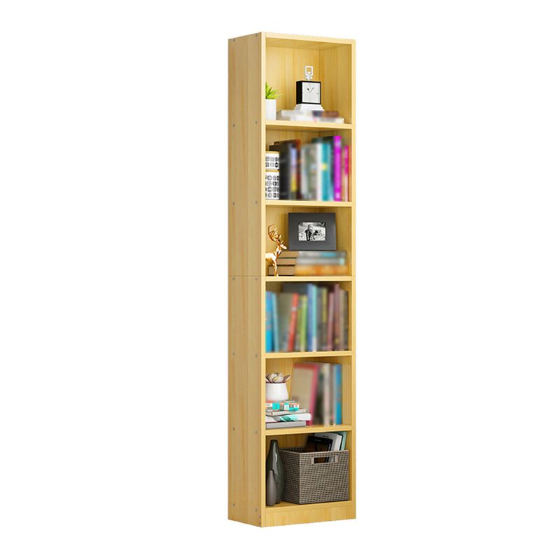 Modern Style Bookcase Closed Back Rectangular Shelf Bookcase for Study Room Clearhalo 'Bookcases' 'furn' 'furn_bookcases' 'Furniture' 'furniture_bookcases' 'kitchen' 'kitchen_bookcases' 'Living Room Furniture' 'Office Furniture' 1200x1200_dbcb902f-680b-4cf9-bae7-36c4d94bffbc