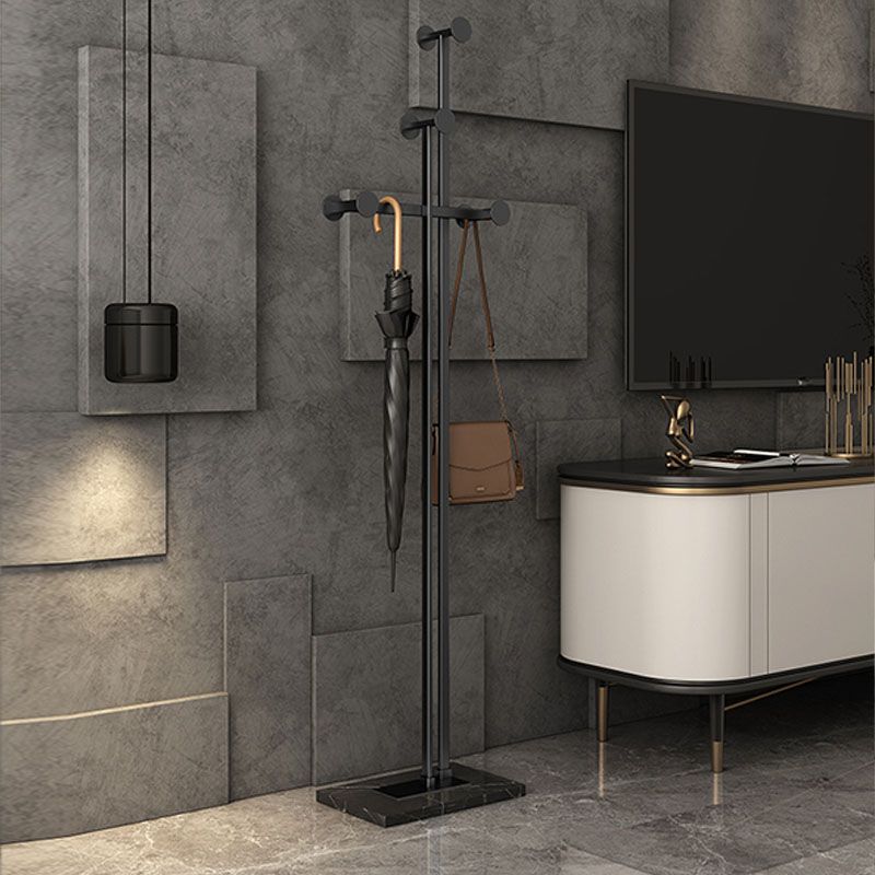 Glam metallic Hall Tree Hooks Design Rack voor woonkamer