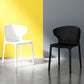 Modern Plastic Indoor Chair 35"H Wingback Side Dining Chair for Restaurant Clearhalo ' kitchen&dining_furn' 'Dining Chairs' 'Dining Tables & Seating' 'dining_chair' 'furn' 'furn_dining_chair' 'Furniture' 'furniture_dining_chair' 'Kitchen & Dining Furniture' 'kitchen' 1200x1200_dbce60df-921d-4f31-aff3-5af0c4656781