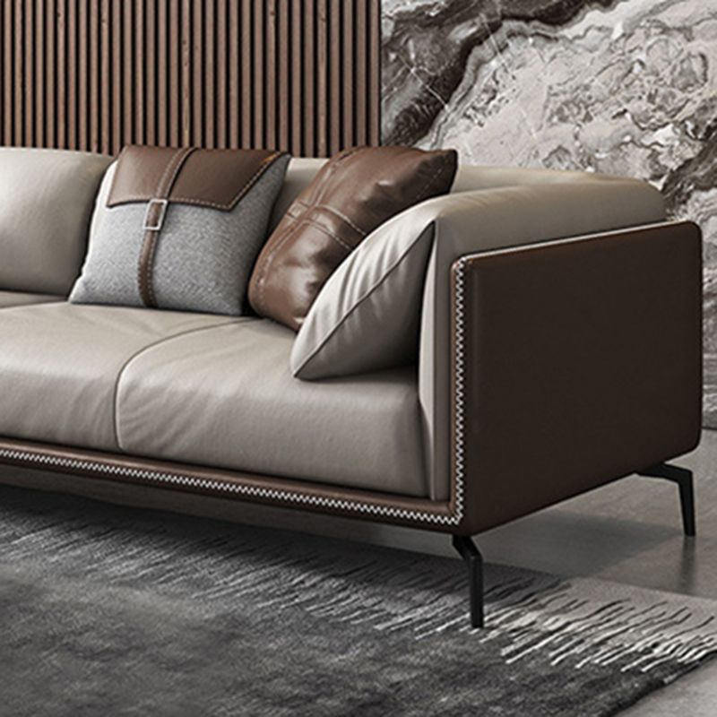 Moderne echte Leder Wohnzimmer Kissen Top Arm Kissen Sitzgelegenheiten