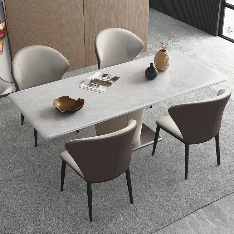 Comedor sillas de comedor sin brazo silla lateral tapizada