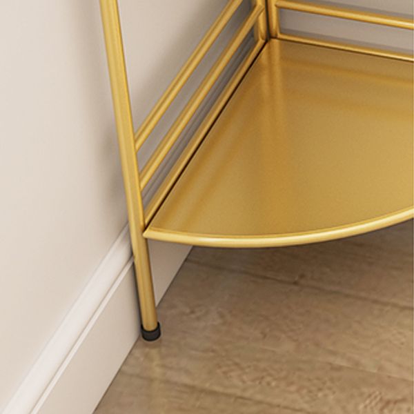 グラムアクセントテーブルナイトスタンドアンティークフィニッシュオープンストレージベッドナイトスタンド