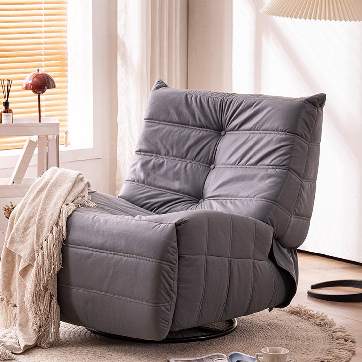 Sedia reclinabile in pelle manuale di reclinabile a pezzi di poltrone.