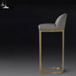 Glam Faux Leather Counter Height Stool Metal Bar Stool Bar Stool with Footrest Clearhalo 'Bar Furniture' 'Bar Stools' 'bar_stools' 'furn' 'furn_bar_stools' 'Furniture' 'Kitchen & Dining Furniture' 1200x1200_dbd766ca-2679-4a60-be61-4d218d5d7328