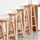 Modern Armless Backless Counter Stool Oak Wood Kitchen Bar Stool with Seat and Pedal Clearhalo 'Bar Furniture' 'Bar Stools' 'bar_stools' 'furn' 'furn_bar_stools' 'Furniture' 'furniture_bar_stools' 'Kitchen & Dining Furniture' 1200x1200_dbd786b4-72f5-4a21-947d-cf1931e1c02d