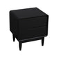 2 - Schublade Industrial Accent Table Nachttisch Antikes Finish -Bett Nachttisch