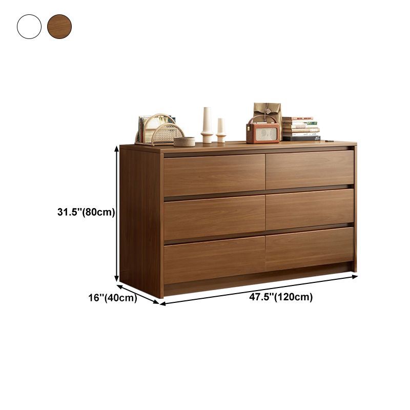 Modern Simple Dining Buffet Engineered Wood Sideboard Buffet with Drawer for Living Room Clearhalo 'buffet_sideboard' 'Buffets & Sideboards' 'furn' 'furn_buffet_sideboard' 'Furniture' 'furniture_buffet_sideboard' 'Kitchen & Dining Furniture' 1200x1200_dbdf21be-7154-4042-b27d-a2ef075e4897