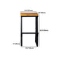 Industrial Square Counter & Bar Stool Metal Natural Counter Height Stool for Cafe Clearhalo 'Bar Furniture' 'Bar Stools' 'bar_stools' 'furn' 'furn_bar_stools' 'Furniture' 'Kitchen & Dining Furniture' 1200x1200_dbdf9b92-fe4a-46a0-8cdc-98fd5c420190
