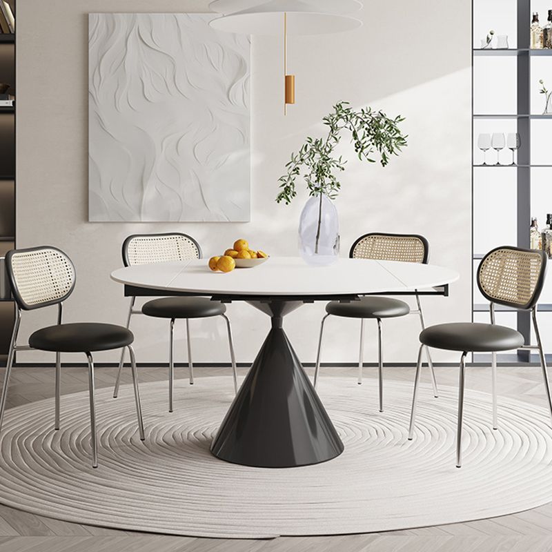 Dining Room Dinner Kitchen Table Modern Tulip Base Dining Table Clearhalo 'Dining Tables & Seating' 'Dining Tables' 'dining_table' 'furn' 'furn_dining_table' 'Furniture' 'Kitchen & Dining Furniture' 1200x1200_dbe17a2e-bedf-4fa2-89cb-bdcd3909a765