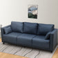 Square Arm Modern Sofa with Tight Seat and Loose Back for Living Room Clearhalo 'furn' 'furn_sofas' 'Furniture' 'furniture_sofas' 'kitchen' 'kitchen_sofas' 'Living Room Furniture' 'Sofa' 'sofas' 1200x1200_dbe74233-d12a-4dc1-97c2-2e345c723814