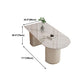 Sintered Stone Table for Restaurant Modern White Table with Double Pedestal Base Clearhalo ' dining_table' 'Dining Tables & Seating' 'Dining Tables' 'furn' 'furn_dining_table' 'Furniture' 'furniture_dining_table' 'Kitchen & Dining Furniture' 'kitchen&dining_furn' 'kitchen' 'kitchen_dining_table' 1200x1200_dbea29c8-a8e3-4b35-8a4b-cbe28f3a7e1f