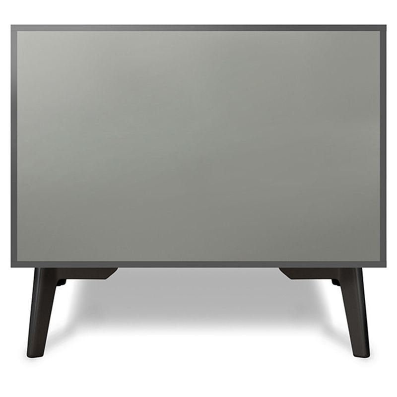 2つの引き出し付きのコンテンポラリーナイトテーブルフェイクウッドベッドサイドキャビネット