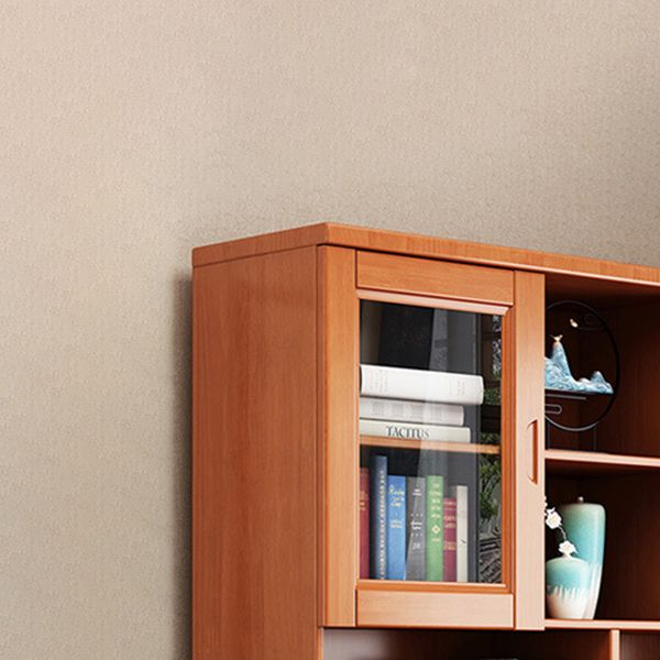 ホームベッドルーム用のモダンオフィスデスクソリッドウッドコンピューターデスク