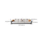 Contemporary Sectional Sofa Faux Leather Stain-Resistant Sectional Sofa